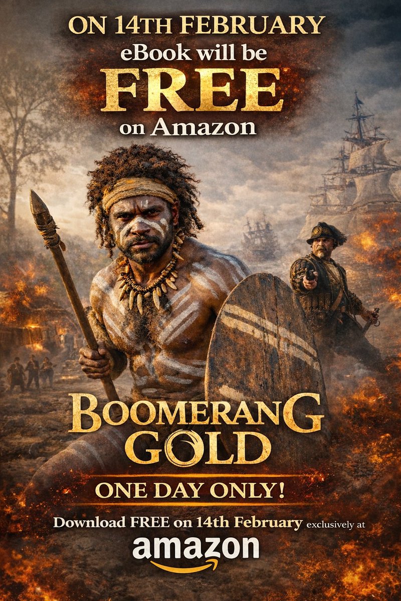 💕 💞 14th February 2026 💕 💞 
                     ▶️FREE◀️
mybook.to/MUotR
#amazon #goldtrilogy #boomeranggold #ebook