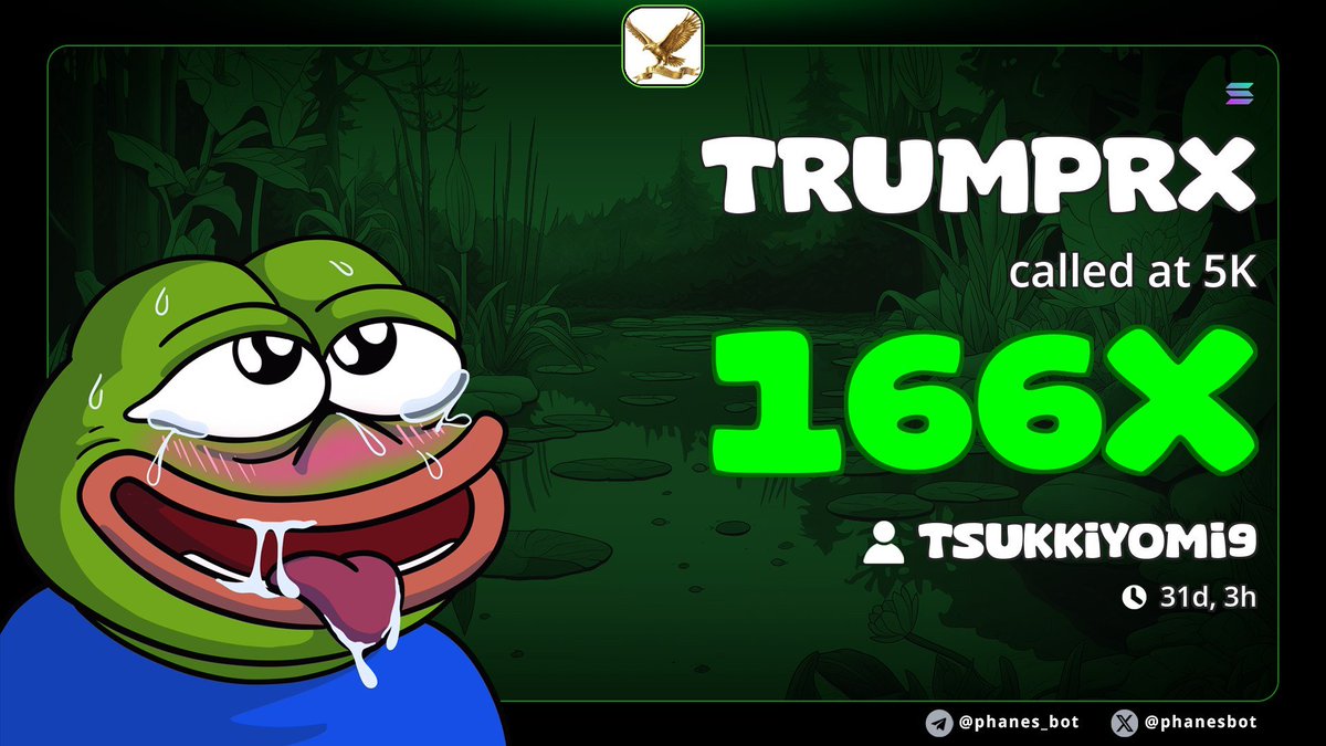 u gotta know what u find.

$TrumpRx

2aWkZqpVGNGWoX8M3J9NogKQfN3ADN31ZRfB1E15bonk