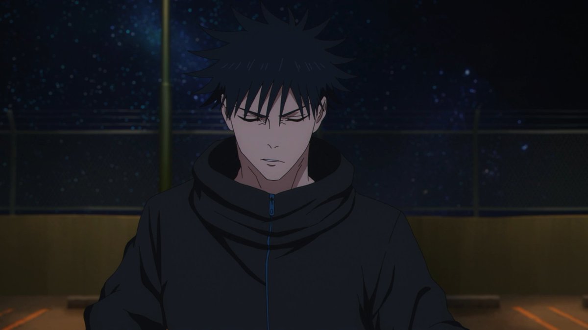 no thoughts. only megumi under the stars.