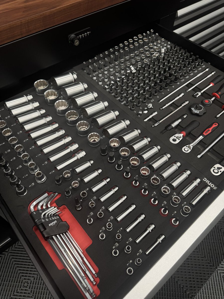 Obsessed_Garage's tweet image. Which do you prefer for tool organization?

Sonic Foam Systems
Or
Tool Grid Boards

#tools #organization #obsessedgarage #garage