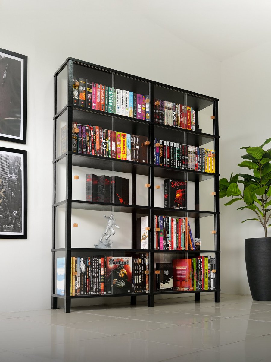 evolukit_moveis's tweet photo. A DOMUS BLACK É REAL!! 🖤

A coleção de estantes fechadas da Evolukit agora em sua versão totalmente black.

📲| https://t.co/Npmjc04ds2 https://t.co/k19H55cPHC