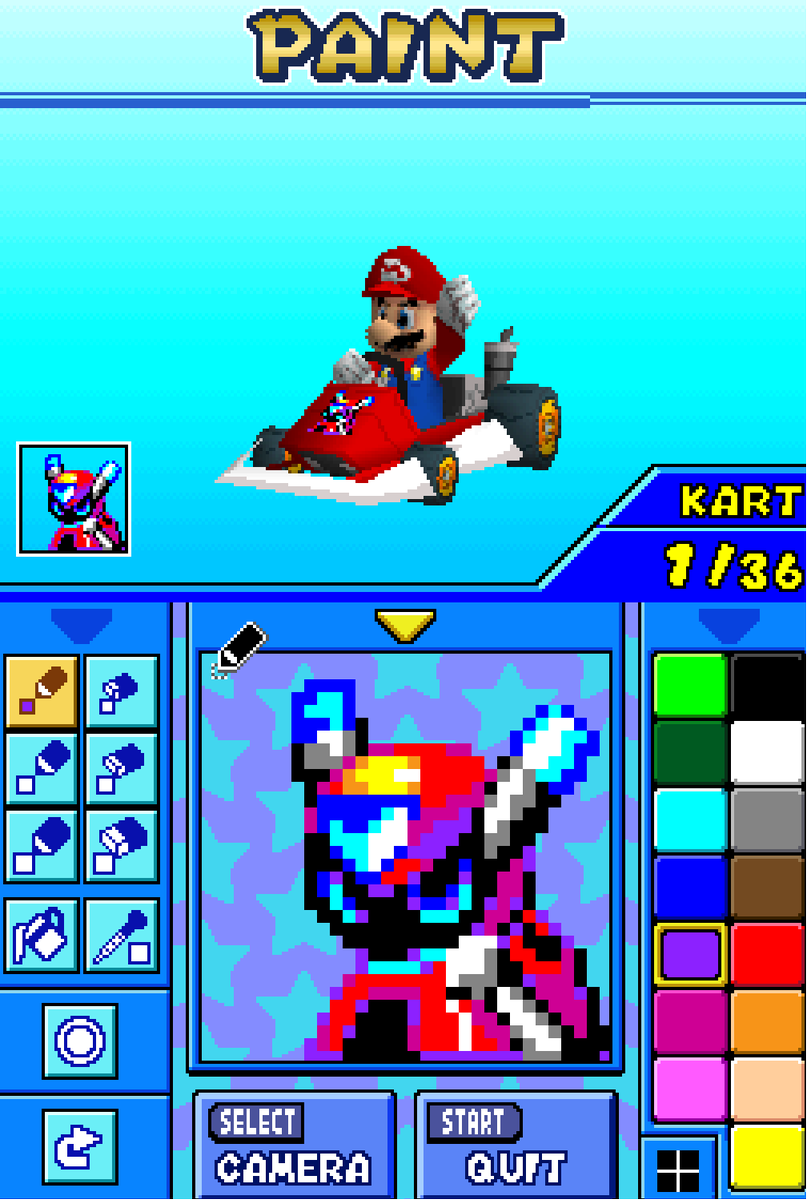 I use only the finest #pixelart tools