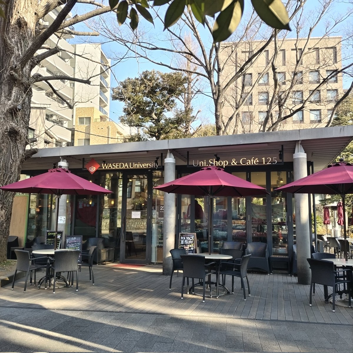 Uni.Shop&amp;Cafe125がある早稲田キャンパスの構内立入禁止期間は【2026年2月4日(水)〜2月24日(火)】となります。

Uni.Shop&amp;Cafe125は構内立入禁止期間も通常通り営業しておりどなたでもご利用いただけます😊☕

#早稲田大学 #早稲田 #waseda