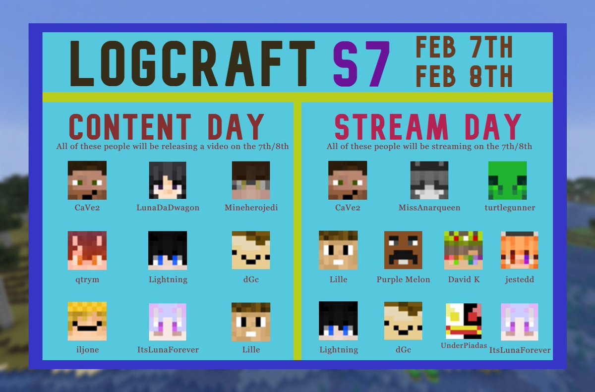 Logcraft SMP tweet media