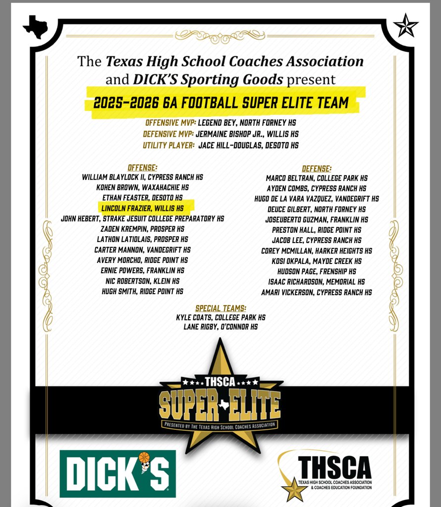 Linc “DaLion” Frazier 🏈6’2” 202 C/O 2029 tweet media