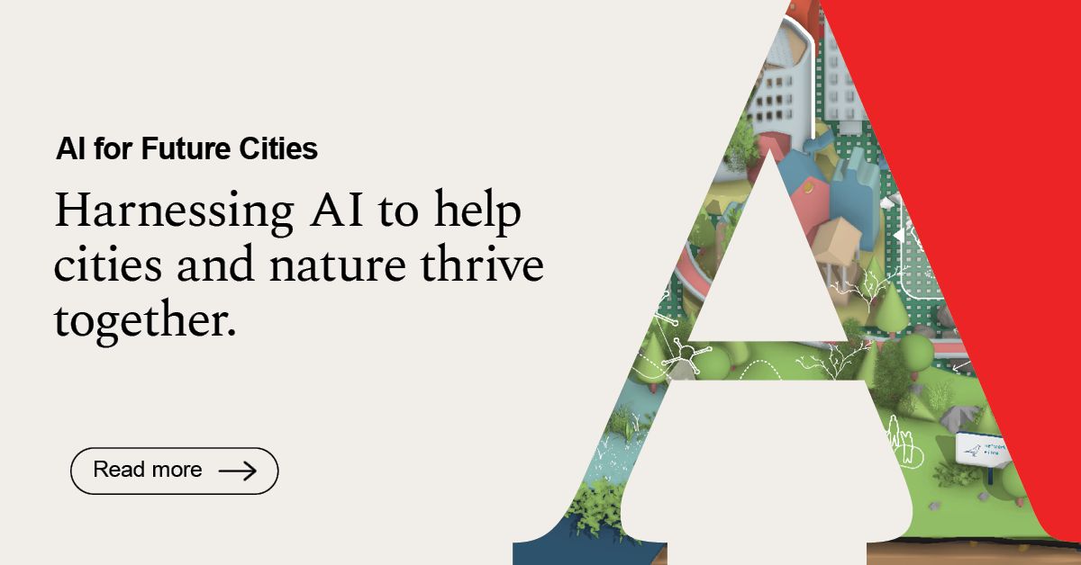 アラップのForesightチームによる『AI for Future Cities』最新号では、AI が都市の自然システムの理解・設計・管理をどう変革するのかを探ります🌿AI が都市と自然の関係をどのように根本から変え得るのか、その未来に備えるために今どのような行動が必要なのかを考察します🧐x.gd/4M1tS