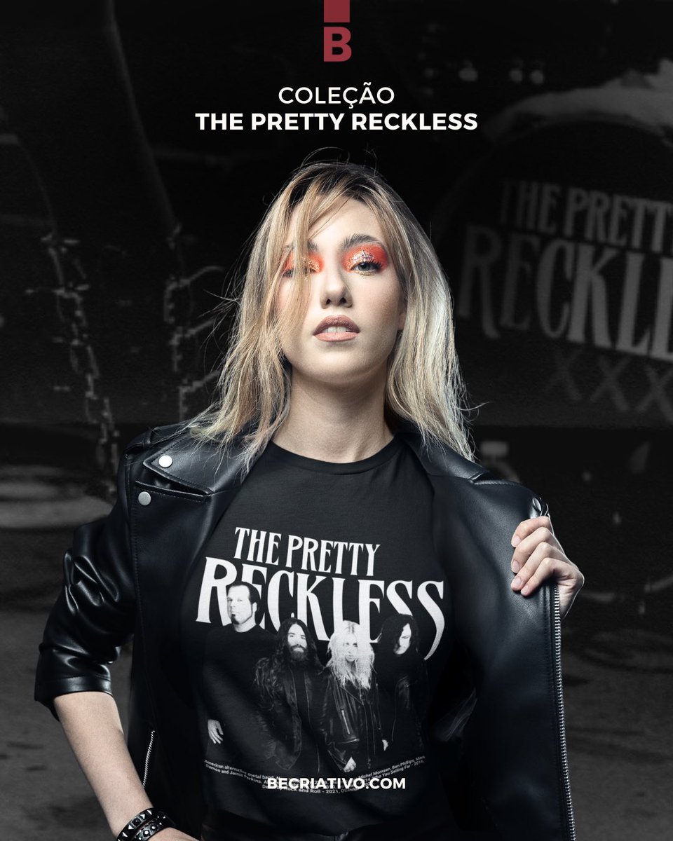 CHEGOU COM TUDO 🖤🔥
A nova coleção dedicada ao The Pretty Reckless já tá no site!

O show da banda acontece esse mês em São Paulo como ato de abertura do AC/DC. Quem aí vai colar? 🤘

Acesse: becriativo.com/?produto=the+p…