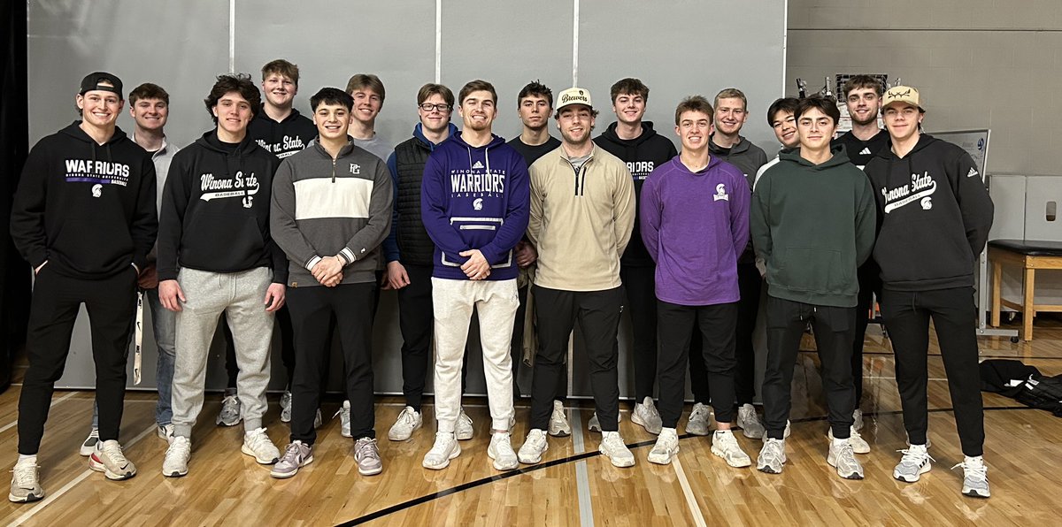 Winona State Baseball tweet media