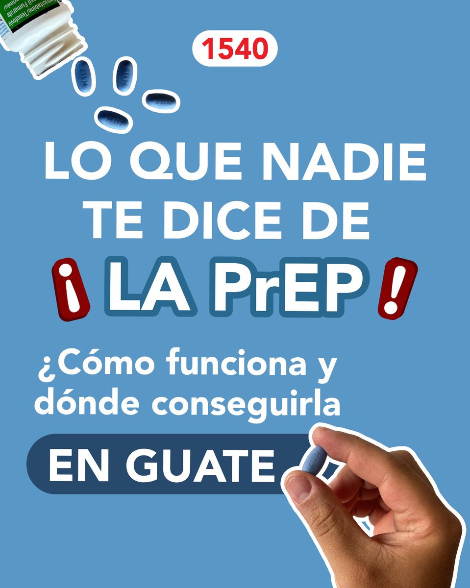 Linea1540's tweet photo. #Ahora🚨 #UsaCondon #Hospigen #Linea1540
#pruebaVIH #ITS #PrevencionCombinada
#PrevencionIgualSalud
#LGBTQ #Amor #TomaPEPyPrEP @HospigenGT @CAS_GT_ @Fundamacogt
🧵👇 https://t.co/0wjfMwBfdo