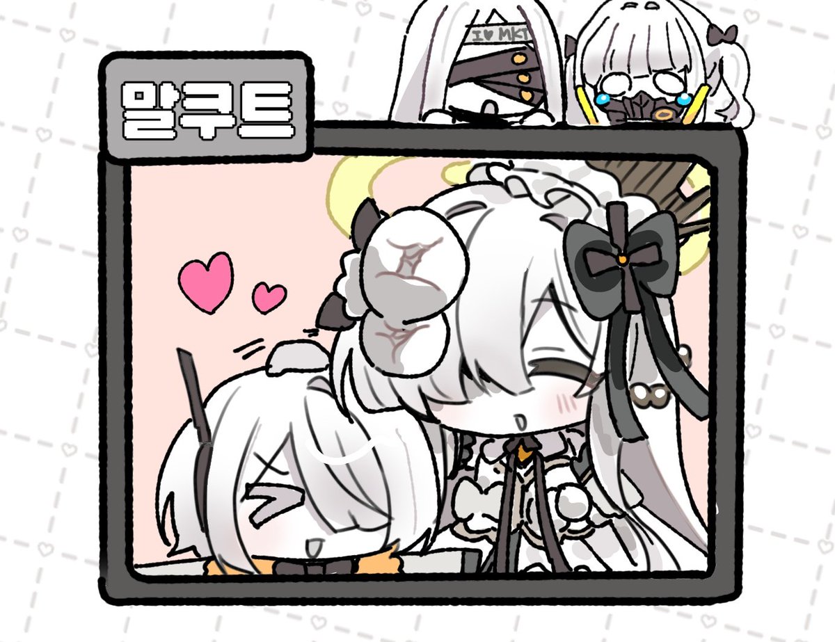 Konattang's tweet image. #ブルアカ #BlueArchive 
🖤🤖
完成です‼️‼️