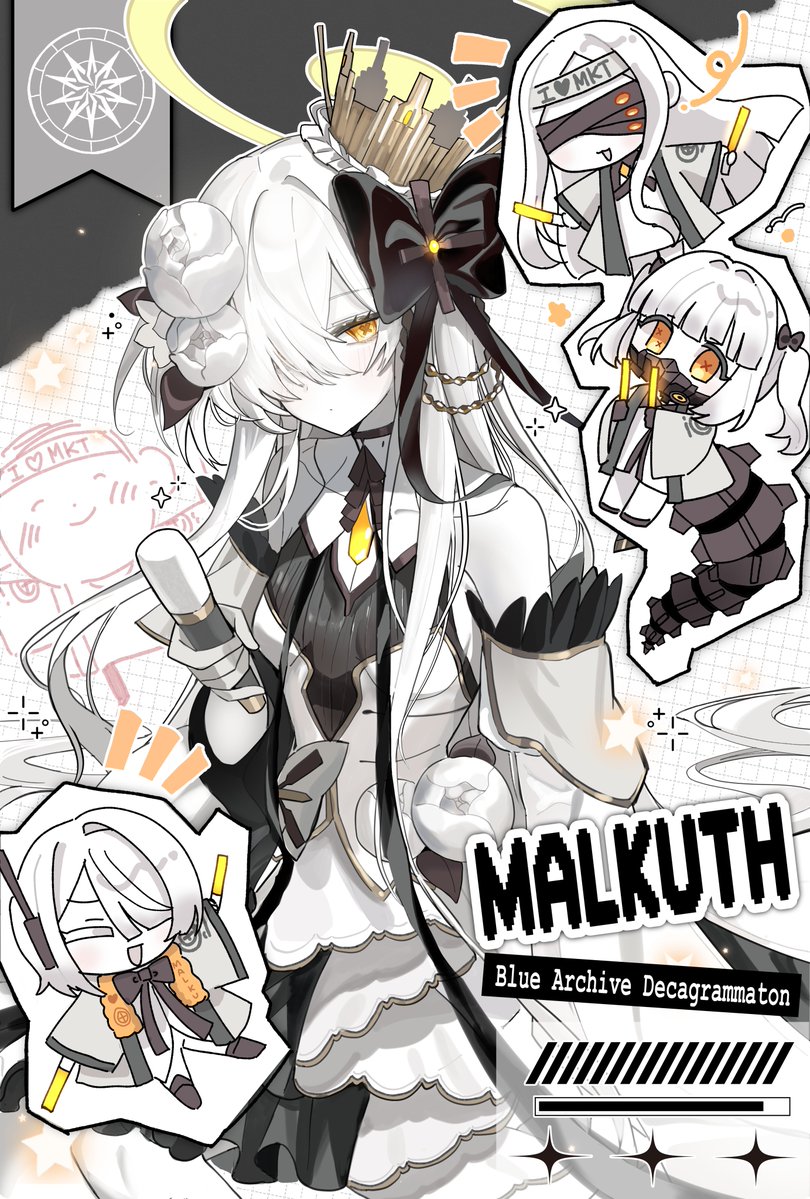 Konattang's tweet image. #ブルアカ #BlueArchive 
🖤🤖
完成です‼️‼️