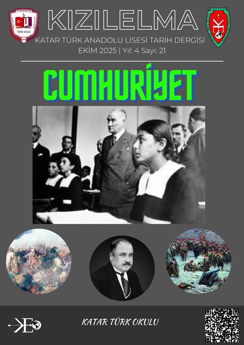 Okulumuz Tarih Öğretmeni Alper Demir 'in koordinatörlüğünde hazırlanan Kızılelma Tarih Dergisinin 21.Sayısı yayına girmiştir.. Öğretmenimizin ve öğrencilerimizinemeklerine sağlık... Keyifli okumalar <a href="/tcmeb/">Millî Eğitim Bakanlığı</a> <a href="/mebyyegm/">Yükseköğretim ve Yurt Dışı Eğitim Genel Müdürlüğü</a> <a href="/DohaEgitim/">T.C. Doha Büyükelçiliği Eğitim Müşavirliği</a> 

online.fliphtml5.com/sisyn/mmhk/