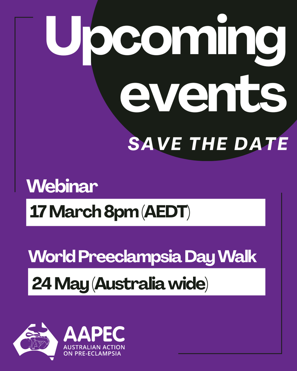 Australian Action on Preeclampsia tweet media
