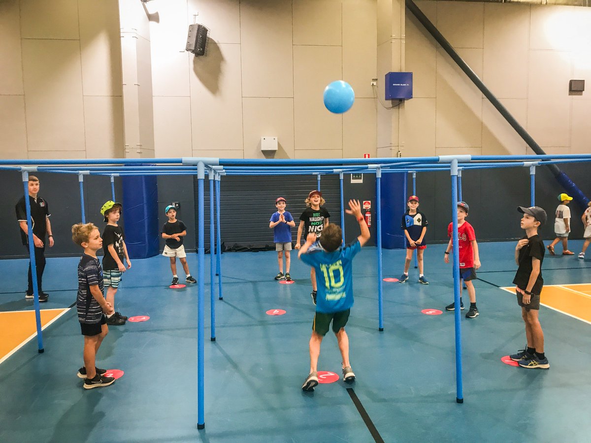 9squareintheair's tweet image. PE Class is a blast with 9 Square in the Air! #9squareintheair #9square #ninesquare #physed #groupgames