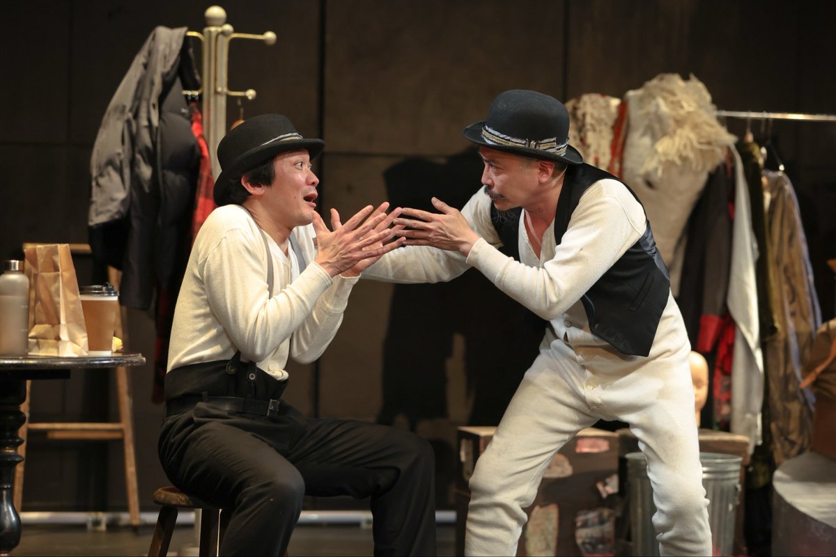 2月6日（金）
『ゴドーを待ちながらを待ちながら』13:00
赤坂RED/THEATERにて上演。
当日券は開演45分前より劇場受付にて販売いたします！