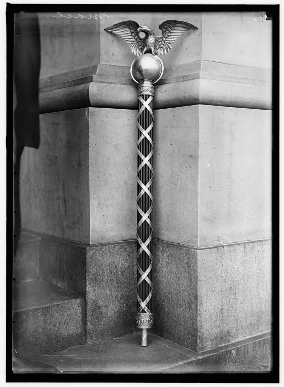 Mace of the House of Representatives, 1914