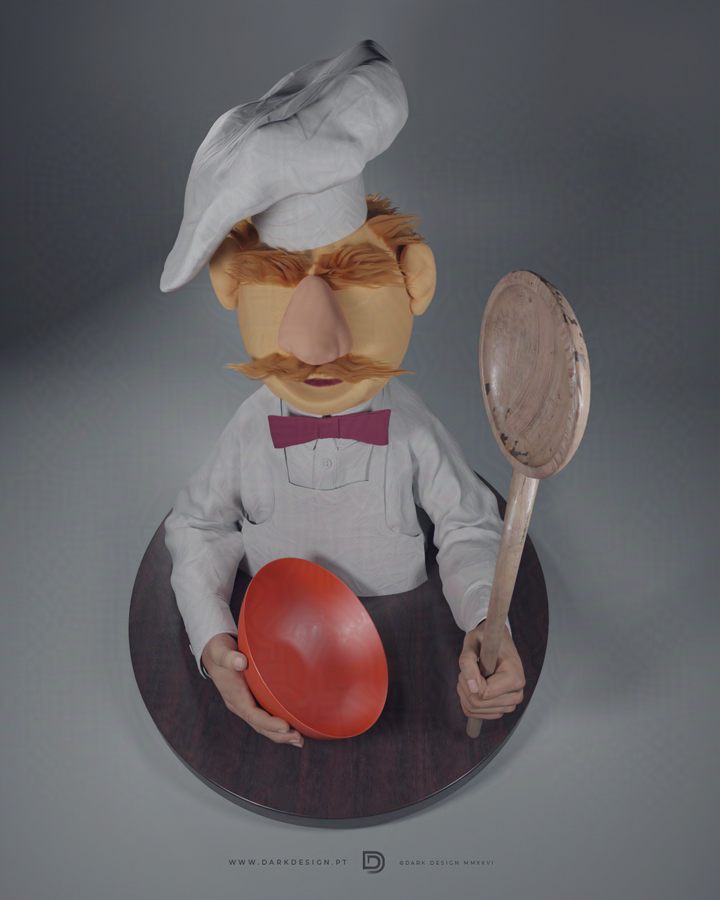 nunosarnadas's tweet image. I have been hard at work learning more and more about 3D modelling and @Blender. Here's a little study using a lot of what I have learned so far. All modelled by me except for the hands, for which I used CC base meshes. Onwards and upwards! #3dmodelling #humanartist #muppets