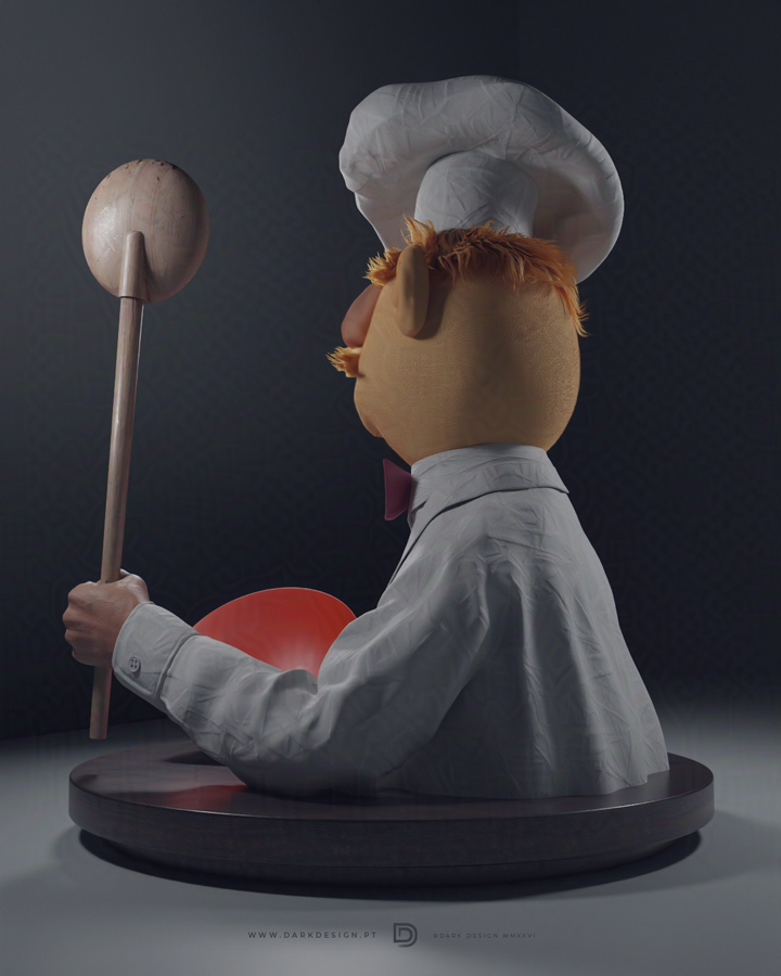 nunosarnadas's tweet image. I have been hard at work learning more and more about 3D modelling and @Blender. Here's a little study using a lot of what I have learned so far. All modelled by me except for the hands, for which I used CC base meshes. Onwards and upwards! #3dmodelling #humanartist #muppets