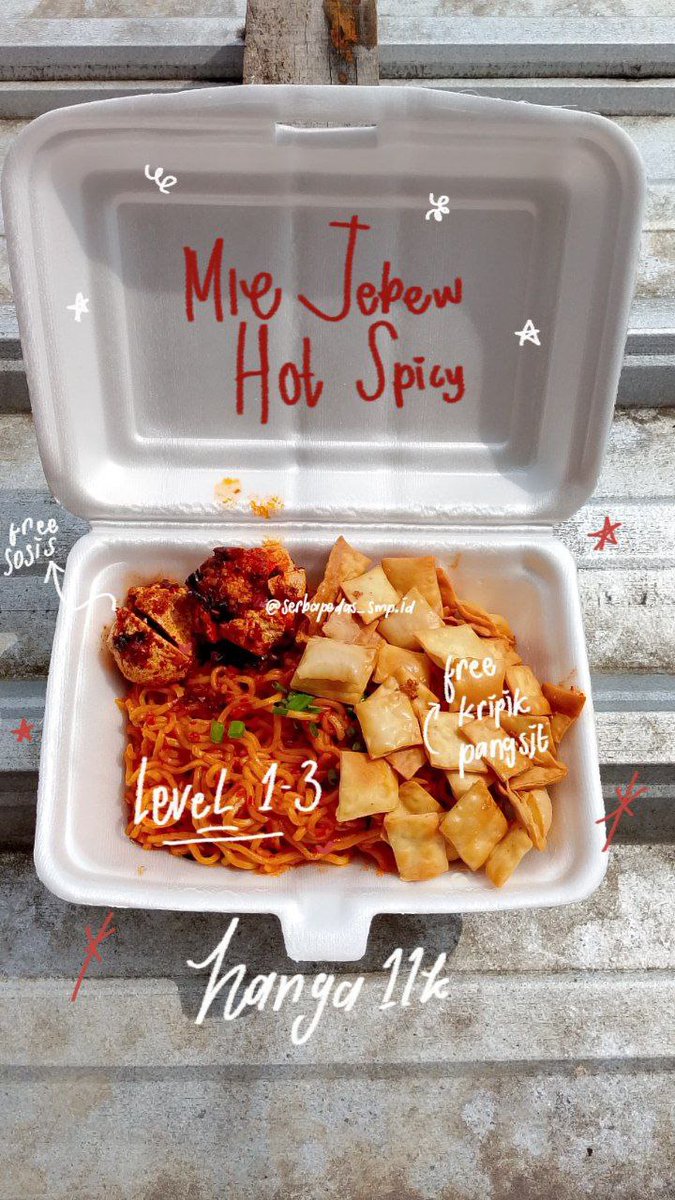 coquetces's tweet image. Bismillah Help repost/like, and share! Thank u ♡

Jum'at berkah!Halo Cyrill open makanan pedas mie jebew dan sosis pedas nih 🙌 Buat temen-temen yang mau berbagi bisa chat aku ya 💗 Area sumenep yaps. Bisa untuk berbagi ya untuk temen" online 🙏 #zonauang #zonajajan