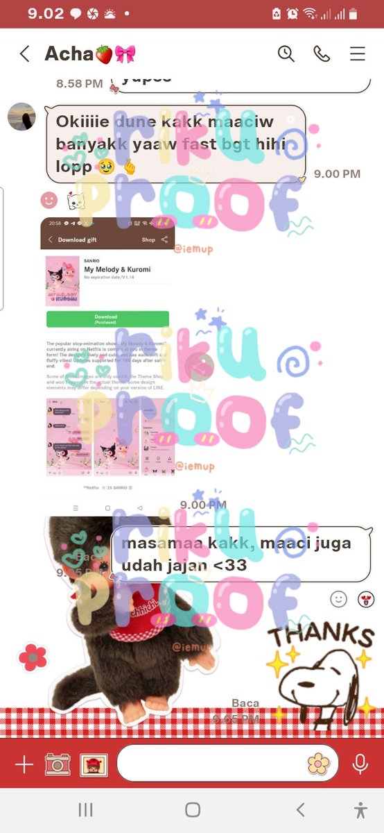 jumat pagii! aku opeñ theme tema sticker line via gift bisa inrush proses satset legal &amp; permanën seumur hidup :p

t. coin koin line stiker all regional berkah #zonauang 97-