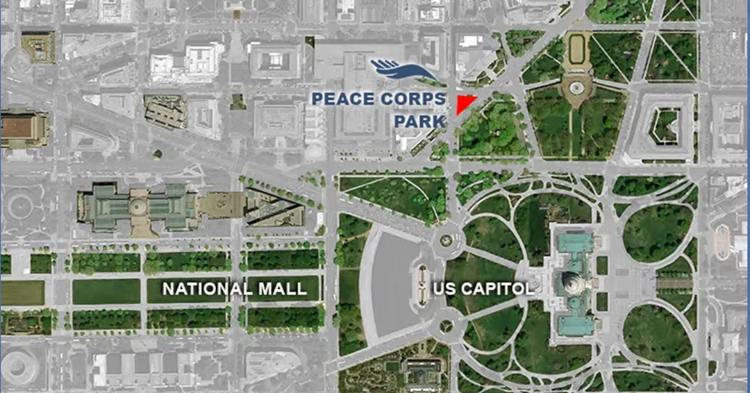 LOMAMedia_SD's tweet photo. LOMA will soon tell the inspiring story of Peace Corps Park, a commemorative work in Washington, DC that honors ideals fundamental in creating America’s Peace Corps. The Park is being erected as a national tribute to those who have served and will serve in the Peace Corps. https://t.co/ha1yghUFkG