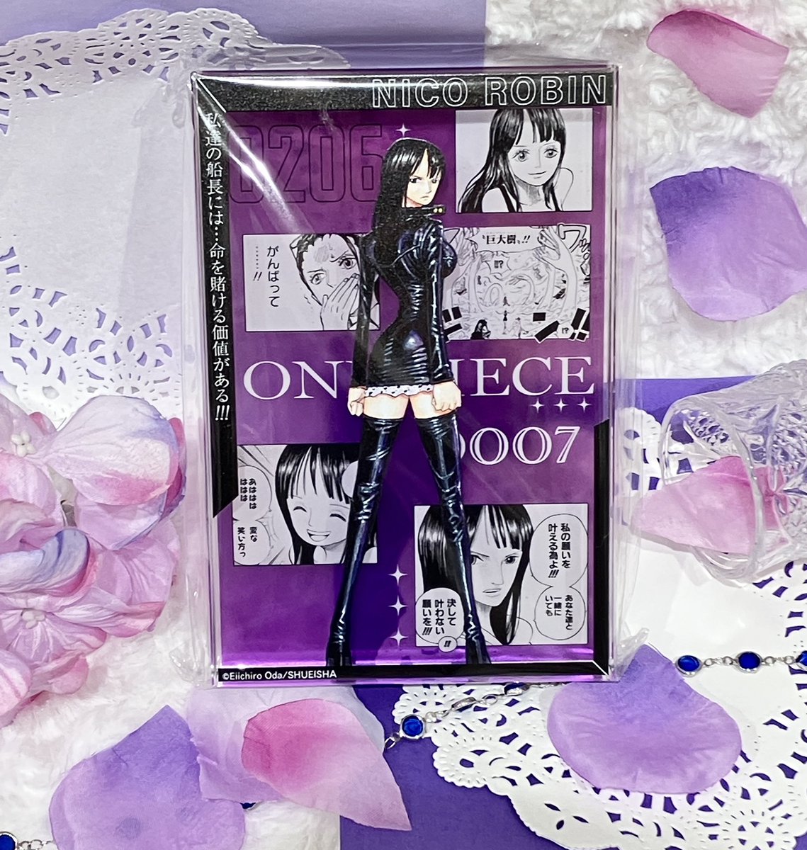 新商品】原画商品 『ONE PIECE』アクリルブロック “HEROES” ニコ