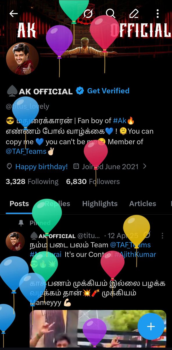 titus_lovely's tweet image. Finally 💙 it's My 💥 Day  ☺️ 
And One of  Best Moment 
 #1yearofVidaaMuyarchi.💥🙌🏻..Release on Feb 6.02.2025 🎉

Morning Bless With💙💥 திருப்பரங்குன்றம் #Murugan 

#AjithKumar  @Akracingoffl