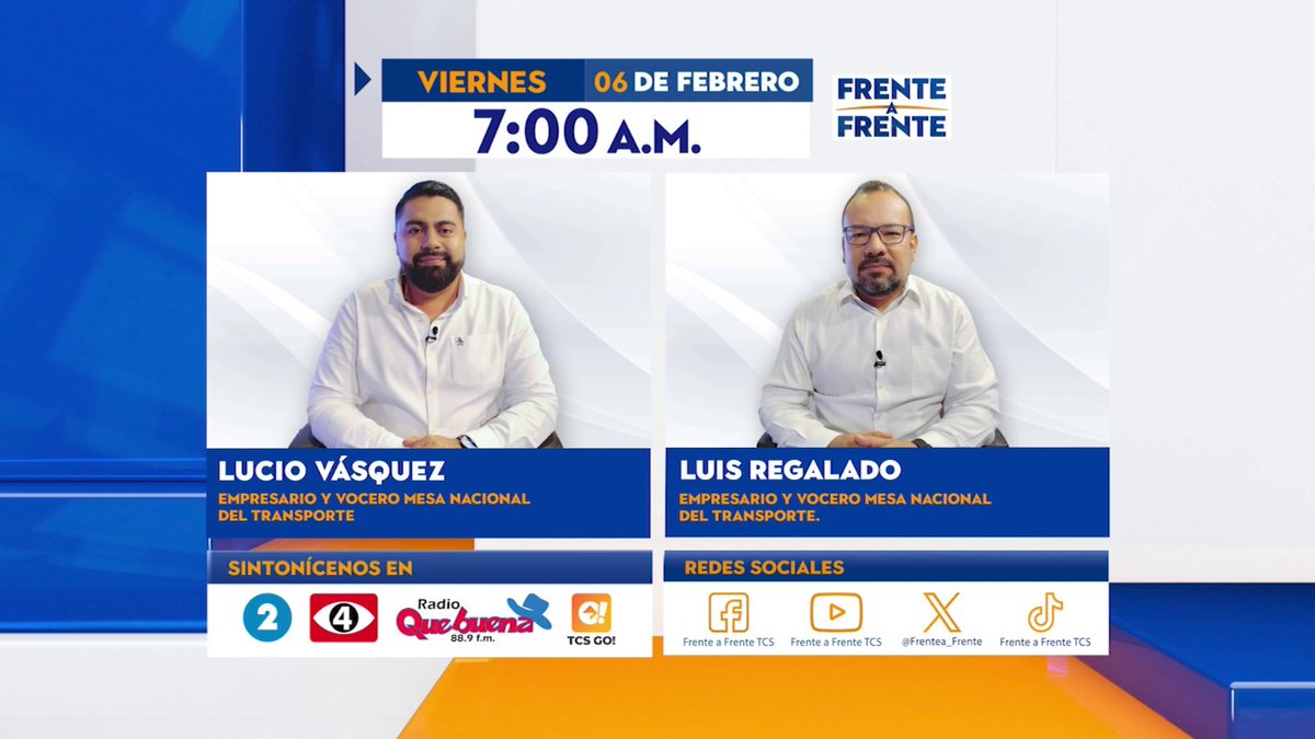 Mesa Nacional De Transporte tweet media