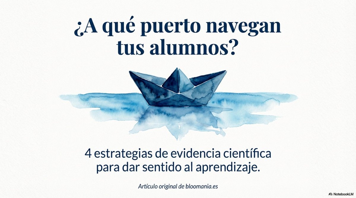 tolobv's tweet image. "Si no sabes a qué puerto vas, ningún viento es favorable". Esta frase de Séneca me hizo pensar mucho en mi práctica diaria. A veces nos esforzamos preparando fichas, pero... ¿Saben nuestros alumnos para qué las hacen? Os comparto mi experiencia. 👇 #educación #docentes