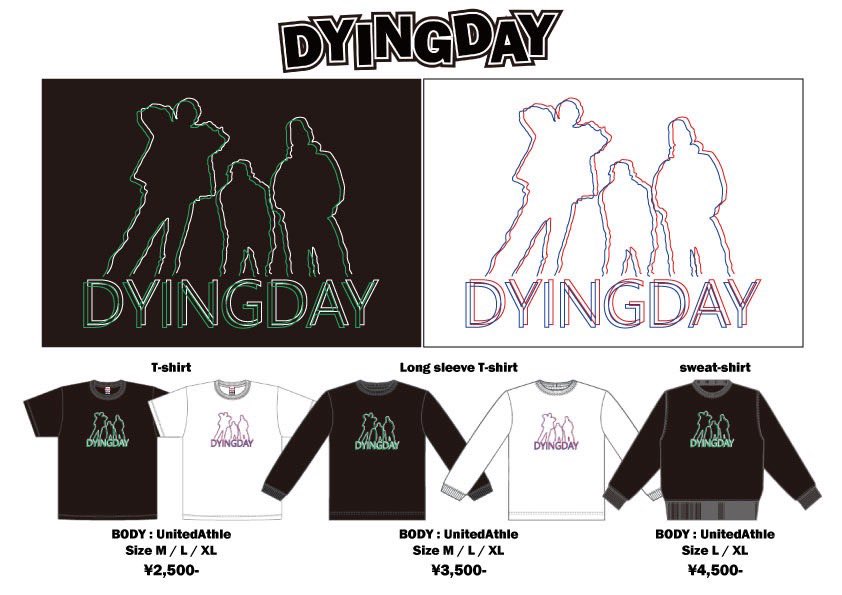 Tシャツ、ロンT、スウェット発売します！