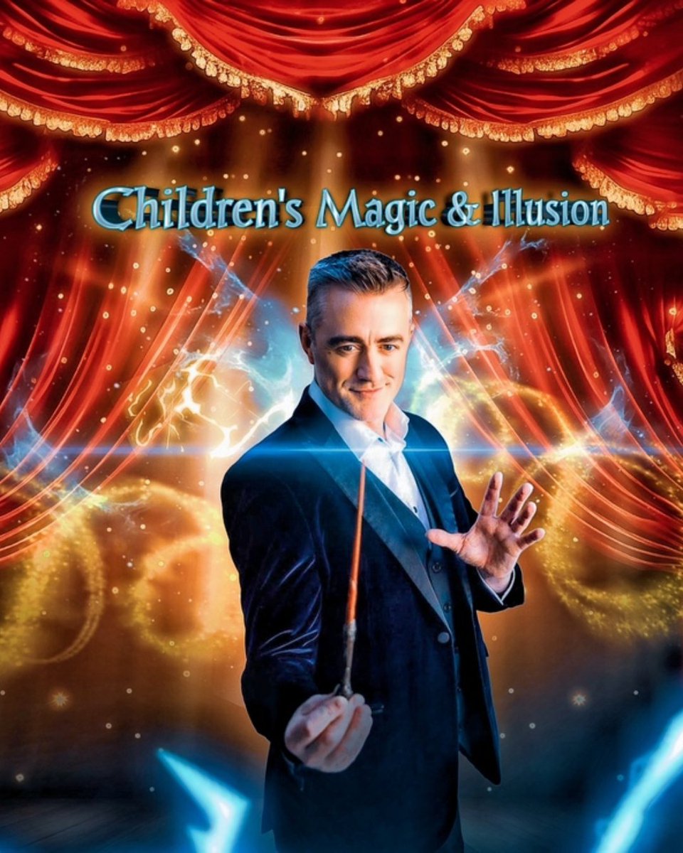 DLRTourism's tweet photo. Award-winning magician Joe brings his spectacular family show to the @dlrmilltheatre this Friday for one incredible night of wonder, illusion, and jaw-dropping magic!

🎫 Book now - @dlrmilltheatre

#JoeTheMagician #MillTheatre #DLRTourism #KidsEvents https://t.co/VmKIO41V1O