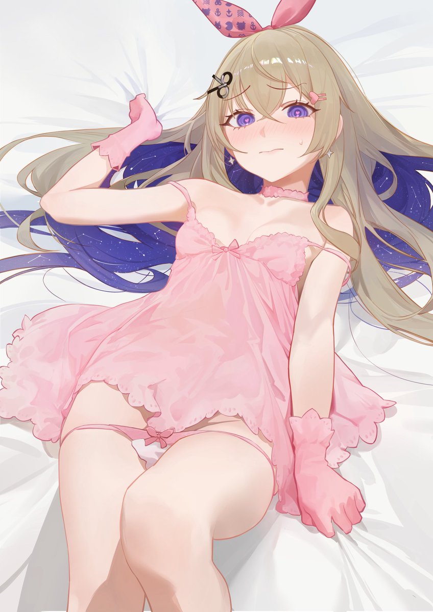 #shiillustration  #shiinaughty
Pink Lingerie Shiina
Art by: <a href="/serelithmodeus/">Serelith</a>