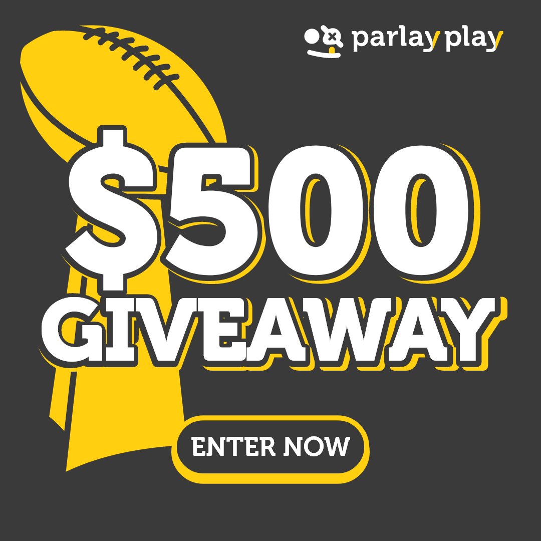 parlay_play's tweet image. 🎉 $500 GIVEAWAY ALERT 🎉

It's Super Bowl week! To celebrate, we are giving 50 users a $10 Free Entry in our Discord!

To enter:
🔸 RT + LIKE this post
🔸 Join discord.gg/parlayplay
🔸 Correctly answer the celeb shot question