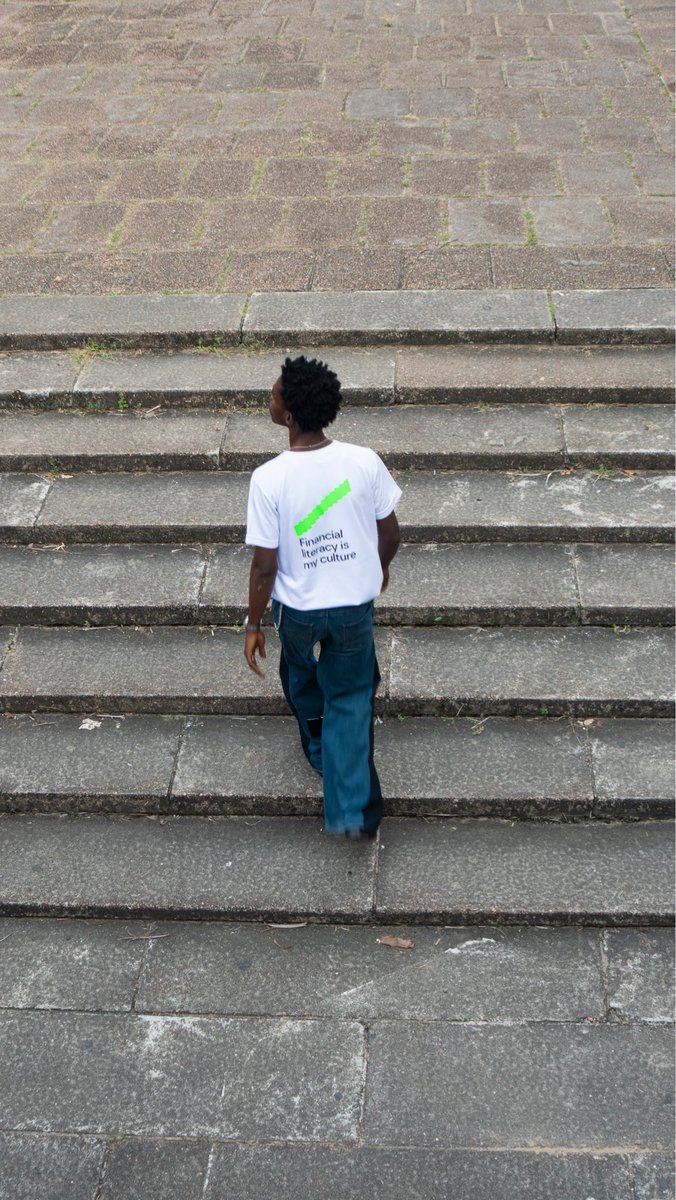 WealthIQAfrica's tweet photo. One step at a time. One level at a time🚀
Financial literacy is our culture.
Come take the steps with us😌 https://t.co/Mi6zgM23ll