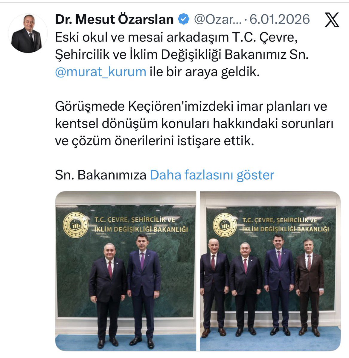 Son birkaç aydır AKP’li isimlerle sık sık görüşen ve bunu sosyal medya hesaplarından paylaşan CHP’li Keçiören Belediye Başkanı Mesut Özarslan’ın AKP’ye geçeceği konuşuluyor.

Haberin ne kadar doğru olduğunu bilemem; ancak böyle bir transfer gerçekleşirse, bu durum CHP’den önce