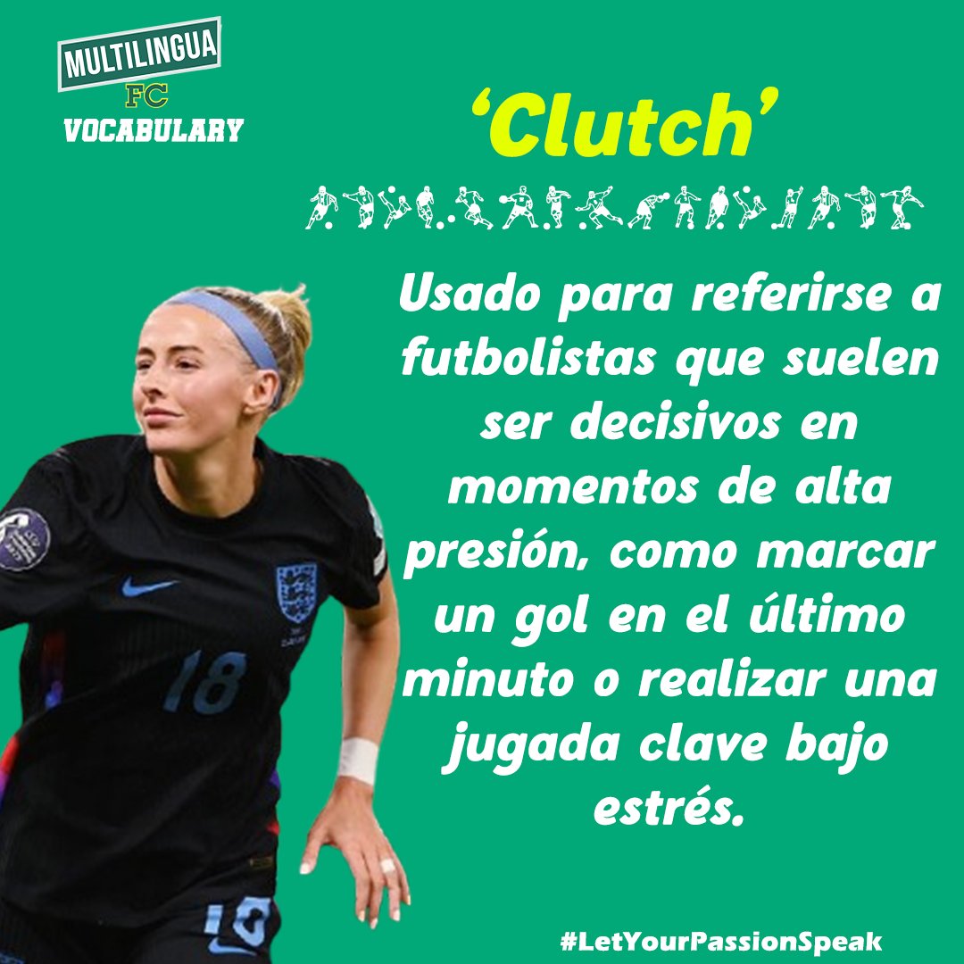El fútbol es globalización ⚽🌎por lo cual es bastante normal usar  'Anglicismos', estos son algunos de los más modernos, ¿Utilizas algún otro? Compártelo en los comentarios 👇 y #LetYourPassionSpeak 🗣⚽

#EnglishThroughFootball