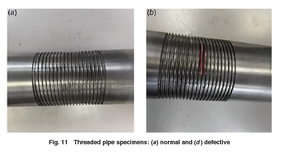 ASMEJournals's tweet image. The influence of thread parameters on ultrasonic guided wave propagation in threaded circular pipe structures. asmedigitalcollection.asme.org/nondestructive…
#ultrasonics #pipes