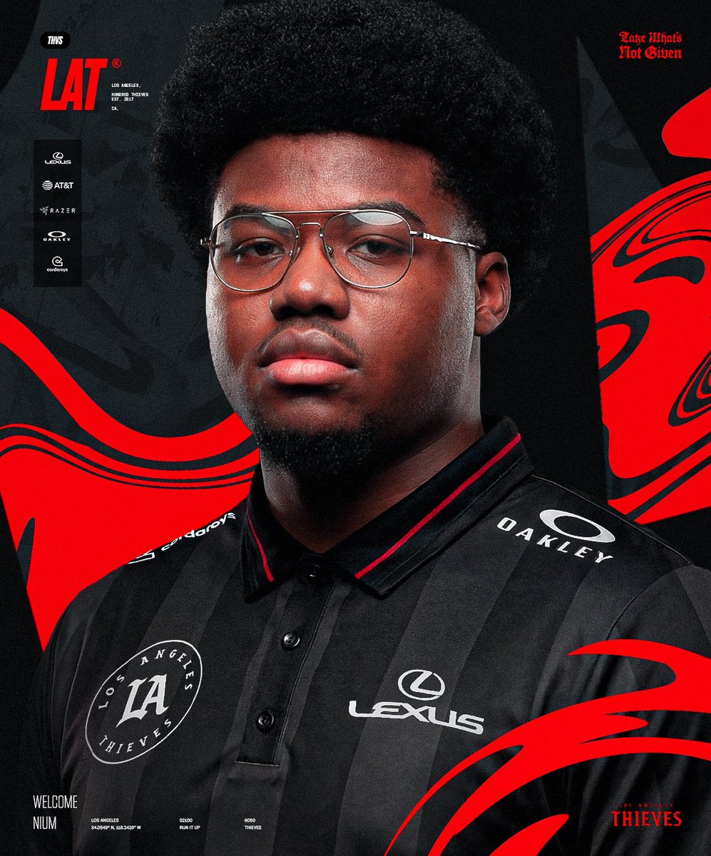 LAThieves's tweet image. OFFICIAL.

@NiumFPS joins Los Angeles Thieves.