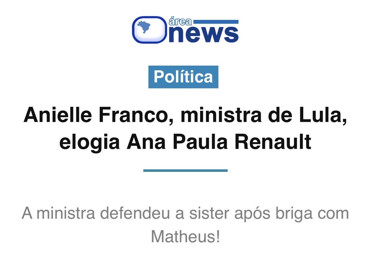 Mah… Influência! tweet media