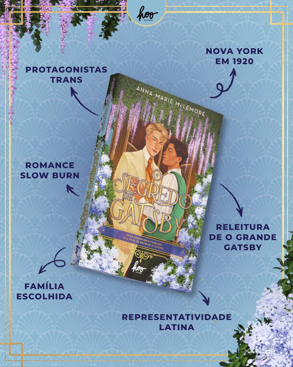 🩵 E se "O Grande Gatsby" fosse um romance entre dois rapazes?

"O Segredo de Gatsby", de Anna-Marie McLemore, traz uma versão corajosa e apaixonante de um dos maiores clássicos da literatura mundial.

🏳️‍⚧️ Pré-venda: amzn.to/3ZXakwY