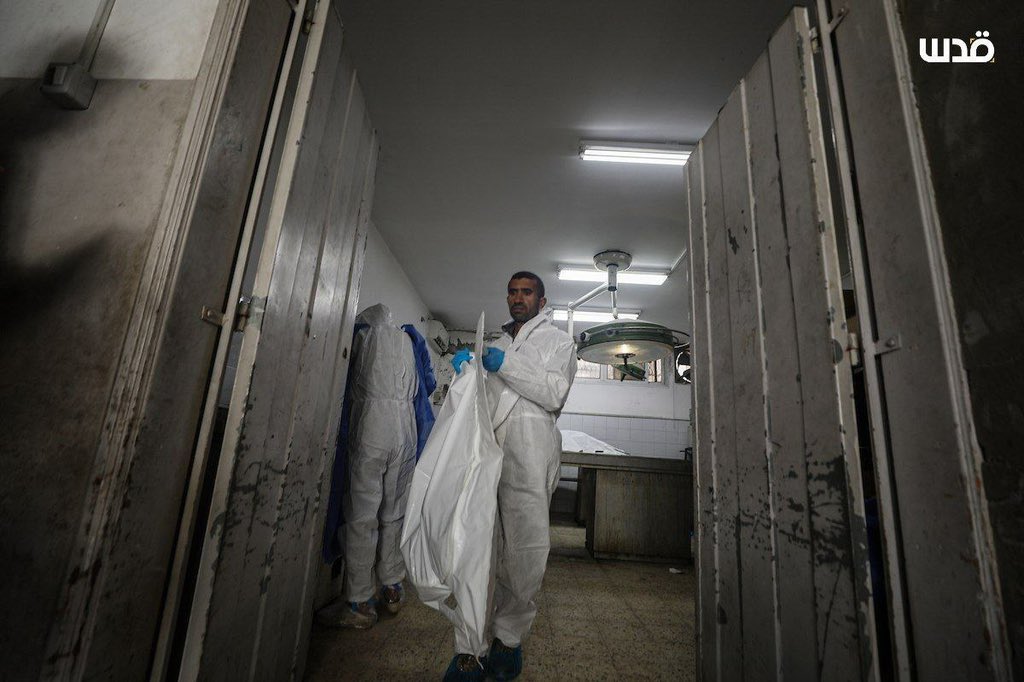 Today, Israel handed over 60 bodies to Gaza outside the scope of any deal. Most of them bear the marks of medical scalpels, and many are missing internal organs. Some bodies show signs of torture, and some skulls appear to have been cut with medical tools. These bodies are not