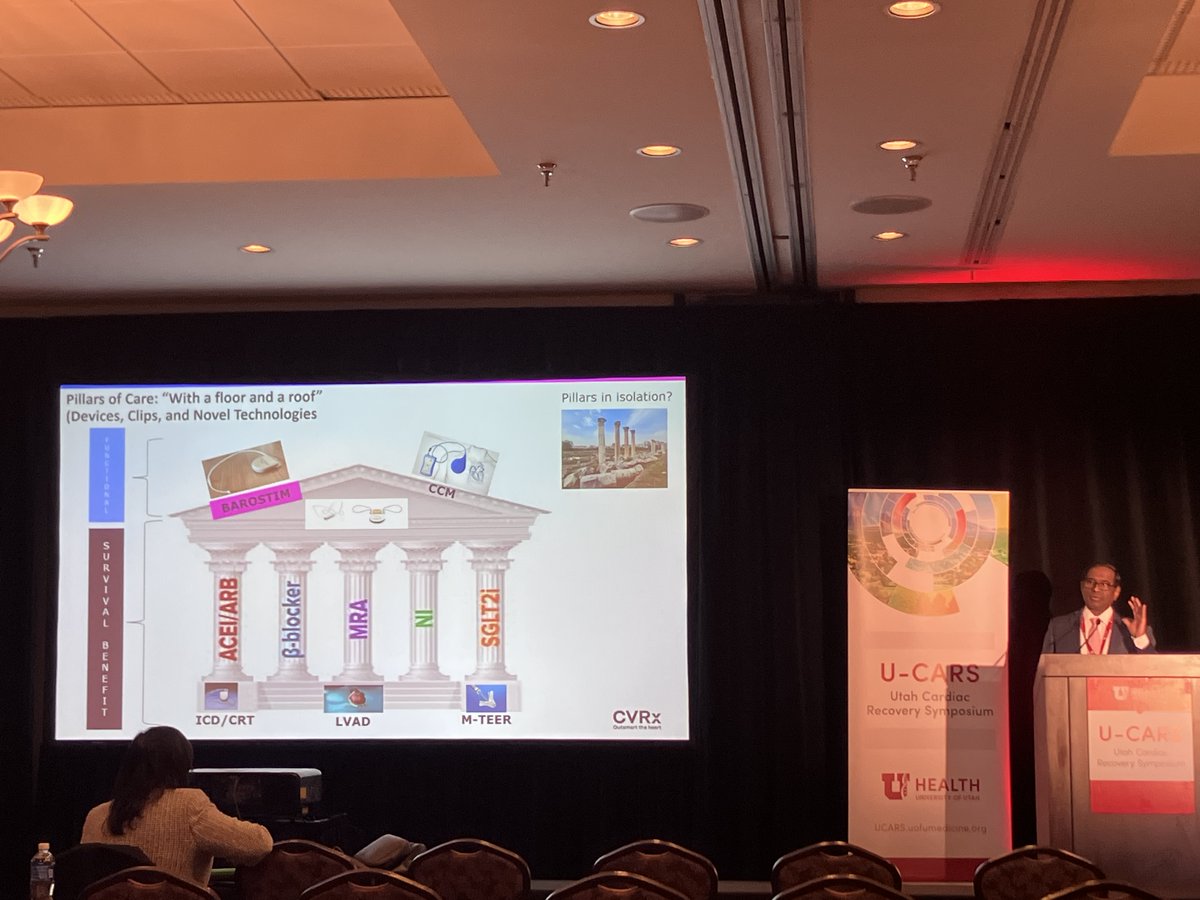 CVRx_Barostim's tweet photo. Thanks to @shelleyhallmd and @hfdocbhimaraj for the engaging discussion at #UCARS26 on #Barostim and how to integrate therapy options into a comprehensive #heartfailure program. https://t.co/zxXRtNVV5p