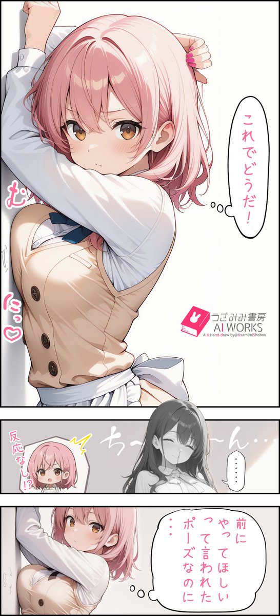 皆さんおはうさ！🐰☀️
番外編からの本編💨

店長…燃え尽きちゃいました…😂
(   ◜ω◝ ).;:…(   ◜ω◝ ...:.;::..(   ◜;::: .:.;: ｻﾗｻﾗ..

SFW anime-style illustration. No nudity, no suggestive intent.