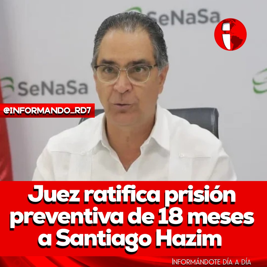 ciprianreyes's tweet photo. Esperamos una condena ejemplar para este LADRONAZO y desfalcador de SENASA y los demás que participaron en ese crimen contra el pueblo Dominicano.
#Hazim #Senasa #GobiernoCorrupto #Abinader #PRM https://t.co/pYvNGY3ChK