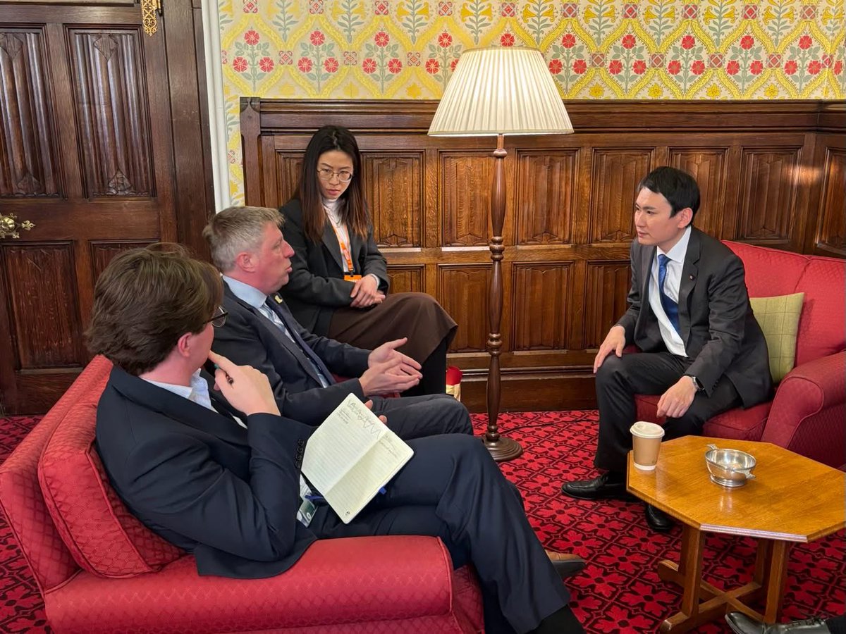 kuantingvision's tweet photo. At the UK Parliament, I was pleased to meet with Lord Purvis of Tweed, Leader of the Liberal Democrats in the House of Lords, and James MacCleary MP, the Liberal Democrat defence spokesperson. We discussed Taiwan–UK cooperation, Taiwan–US and UK–US relations, and how partners can work more effectively together on security challenges.

I shared Taiwan’s direct observations of China’s grey-zone pressure and hybrid tactics, including airspace probing, UAV activity, cyber operations, and information pressure. We focused on practical areas to deepen cooperation, especially in defense security, the UAV industry, and countering cyber and hybrid threats. Both agreed that as threats grow more complex, closer coordination and policy sharing are increasingly important.

We also exchanged views on how NATO countries have been handling Russian UAV incursions into their airspace. Similar situations are occurring around Taiwan as well, making these experiences highly relevant as reference cases and important for shaping more standardized response procedures going forward.

In a time of rapid change, cross-party and cross-border dialogue matters more than ever. I look forward to further advancing Taiwan–UK cooperation in security, technology, and resilience.