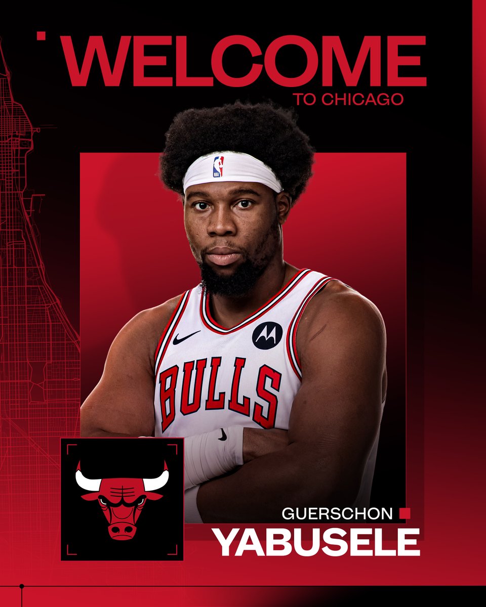 Welcome to Chicago, <a href="/yabusele28/">Guerschon Yabusele</a> 🤝