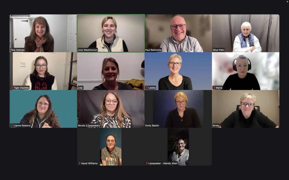 Association of Lipspeakers with Additional Sign tweet media