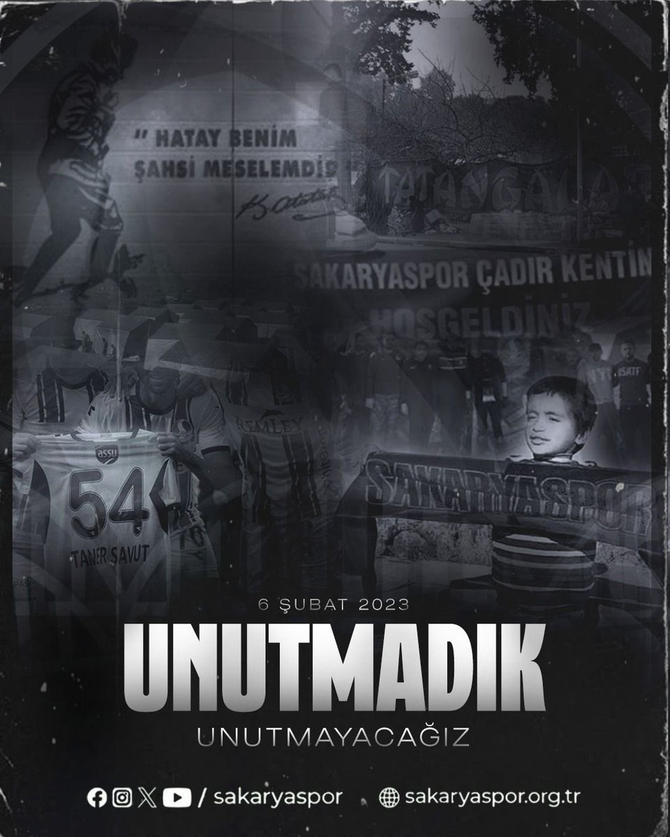 6 Şubat 2023’te meydana gelen deprem felaketinin yıldönümünde, yaşamını yitiren tüm canlarımızı rahmetle anıyoruz.

Unutmadık, unutmayacağız! 

#6Şubat
