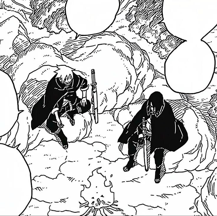 Sasuke has such a huge impact on boruto’s life, he’s come so far as a character.