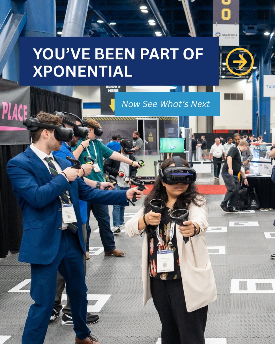 XPONENTIAL tweet media